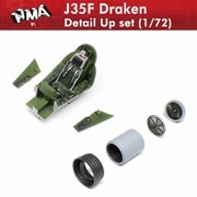 hmav1-022 1/72 J35Fドラケン ディテールアップセット [プラモデル用パーツ]