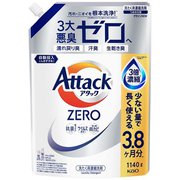 アタックZERO つめかえ用 1140g [洗濯洗剤 液体]