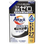 アタックZERO ドラム つめかえ 810g [洗濯洗剤 液体]