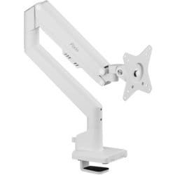 PS1S Wave モニターアーム シングル 耐荷重9kg 17-32インチ対応 ホワイト PSW1SWH-O
