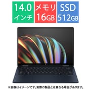 HP Envy x360 14-fc0000 G1モデル/14.0型・WUXGA・IPSタッチディスプレイ/Core Ultra 5/メモリ 16GB/SSD 512GB/ミッドナイトブルー 9W667PA-AAAA