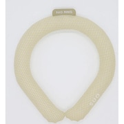 SUO RING 28°ICE Lサイズ（内周39cm） ライトベージュ [クールリング]