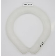 SUO RING 28°ICE Sサイズ（内周29cm） ホワイト [クールリング]