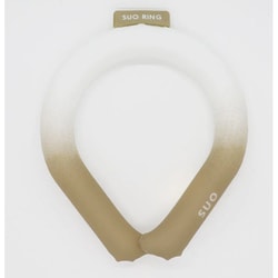 クールリング SUO RING 28°ICE gradation Mサイズ（内周32cm） エクリュホワイト