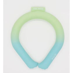 クールリング SUO RING 28°ICE gradation Mサイズ（内周32cm） ピスタチオグリーン