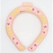 SUO RING 28°ICE hawaii Mサイズ（内周32cm） ピンクフラワー [クールリング]