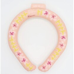 クールリング SUO RING 28°ICE hawaii Sサイズ（内周29cm） ピンクフラワー
