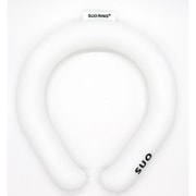 SUO RING Plus 28°ICE Mサイズ（内周34cm） ピュアホワイト [クールリング]