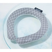 SUO RING Plus 28°ICE グラデチェック Mサイズ（内周34cm） ブラック [クールリング]