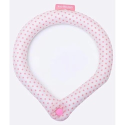 クールリング SUO RING 28°ICE ボタン付 Lサイズ（内周41cm） ライトピンク
