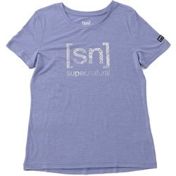 [sn]super.natural - super.natural [ sn ] ロゴ 半袖Tシャツ ヨガ ピラティス ヨドバシ.com - エスエヌスーパーナチュラル [sn] super.natural