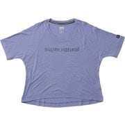 リキッドフロウ Tシャツ SNW017217 Z81 ブルーバイオレット XSサイズ [フィットネス ヨガ シャツ レディース]
