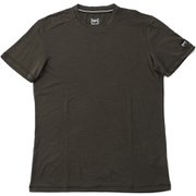 エッセンシャル 半袖 Tシャツ SNM015230N X16 ブラックインク Mサイズ [フィットネス 半袖シャツ メンズ]