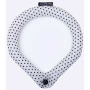 SUO RING 28°ICE ボタン付 Mサイズ（内周34cm） ブラック [クールリング]