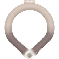 クールリング SUO RING 28°ICE gradation ボタン付 Lサイズ（内周41cm） トープグレー