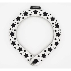 クールリング SUO RING 28°ICE star ボタン付 Lサイズ（内周41cm） ブラック