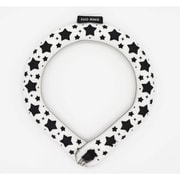 SUO RING 28°ICE star ボタン付 Mサイズ（内周34cm） ブラック [クールリング]