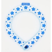 SUO RING 28°ICE star ボタン付 Mサイズ（内周34cm） アクアブルー [クールリング]