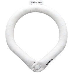 クールリング SUO RING 28°ICE star ボタン付 Mサイズ（内周34cm） ピュアホワイト