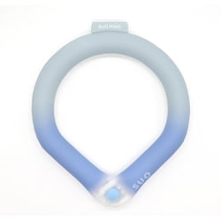 クールリング SUO RING 18°ICE gradation ボタン付 Lサイズ（内周41cm） セレストブルー