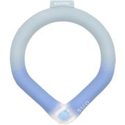SUO RING 18°ICE gradation ボタン付 Sサイズ（内周28cm） セレストブルー [クールリング]