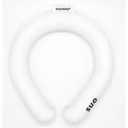 SUO RING Plus 18°ICE Mサイズ（内周34cm） ピュアホワイト [クールリング]