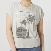 半袖 ＵＶＴシャツ 520469 GRY Lサイズ [アウトドア カットソー レディース]