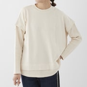 長袖 Ｔシャツ ビックサイズワッフル レイヤー 522070 IVO Mサイズ [アウトドア カットソー レディース]