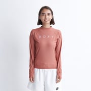 RASHIE L/S レディース ラッシュガード BRN Sサイズ RLY245034