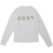 MINI SIMPLY BOTANICAL LOGO L/S TLY241107 WHT 100サイズ [マリンスポーツ ラッシュガード キッズ]