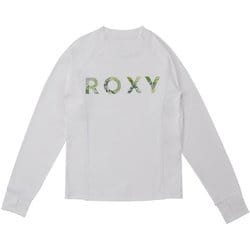 MINI SIMPLY BOTANICAL LOGO L/S TLY241107 WHT 150サイズ [マリンスポーツ ラッシュガード キッズ]