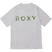 MINI SIMPLY BOTANICAL LOGO S/S TLY241109 WHT 150サイズ [マリンスポーツ ラッシュガード キッズ]