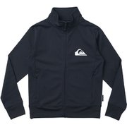 M&W ZIP STAND YOUTH KLY241032 BLK 130サイズ [マリンスポーツ ラッシュガード キッズ]