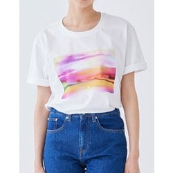 【AIGLE for BEAT ICE】チャリティ グラフィック 半袖Tシャツ ZTHAX28 ブランエーグル(001) Mサイズ [アウトドア カットソー ユニセックス]