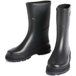 ミッドレイン ラバーブーツ レディース レインブーツ ノワール（005） サイズ38（24cm） ZZFNA07