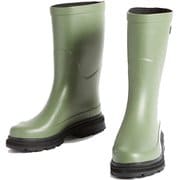 WOMEN'S ミッドレインラバーブーツ ZZFNA07 004 オリヴィンヌ 39サイズ(24.5cm) [アウトドア レインブーツ レディース]