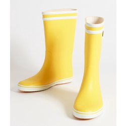 マロウィン ラバーブーツ レディース レインブーツ ジョーヌ/ブラン（003） サイズ37（23.5cm） ZZFNA63