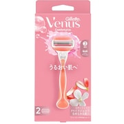 Gillette ヴィーナス コンフォートグライド うるおい肌へ ホワイトティーの香り 女性用 カミソリ 本体+替刃2個付