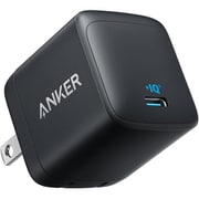USB急速充電器 Anker 313 Charger(Ace,45W) USB PD(パワーデリバリー)対応 45W USB-C×1ポート PPS対応 GaN 折りたたみ式プラグ ブラック A2677N11