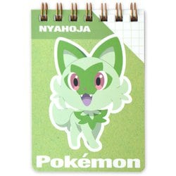 ポケットモンスター A7 ミニリングメモ ニャオハ RP-G