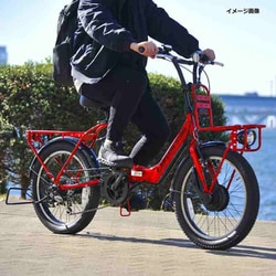 【使用回数少】キャプテンスタッグ　折りたたみ自転車　レッド　20インチ CAPTAIN STAG 「キャプテンスタッグ」バーギーFDB206 20インチ