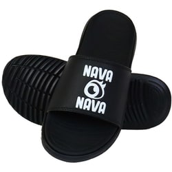 2層式サンダル キョンギ navasa-001-BLACK-25 ブラック 25cm [シャワーサンダル]