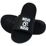 2層式サンダル キョンギ navasa-001-BLACK-25 ブラック 25cm [シャワーサンダル]
