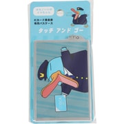 EJRT 10732157 ICOCA 駅員さん タッチアンドゴー パスケース メタリック [キャラクターグッズ]