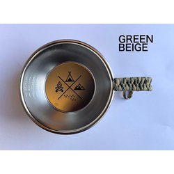 BL-SCG-GRBE [BOUNDARYLINE SierraCup with grip GREENBEIGE]