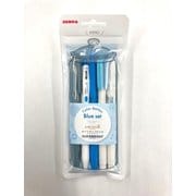 限定 カラーボトル筆記具5本セット ブルートーン P-WKT8-CB-BL