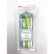 限定 カラーボトル筆記具5本セット グリーントーン P-WKT8-CB-G
