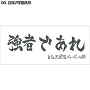 D713-121 ハイキュー！！ 横断幕スポーツタオル白鳥沢 [キャラクターグッズ]