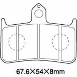 ブレーキパッド HONDA A61-015HN（HD154）