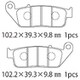 ブレーキパッド HONDA A61-037HN